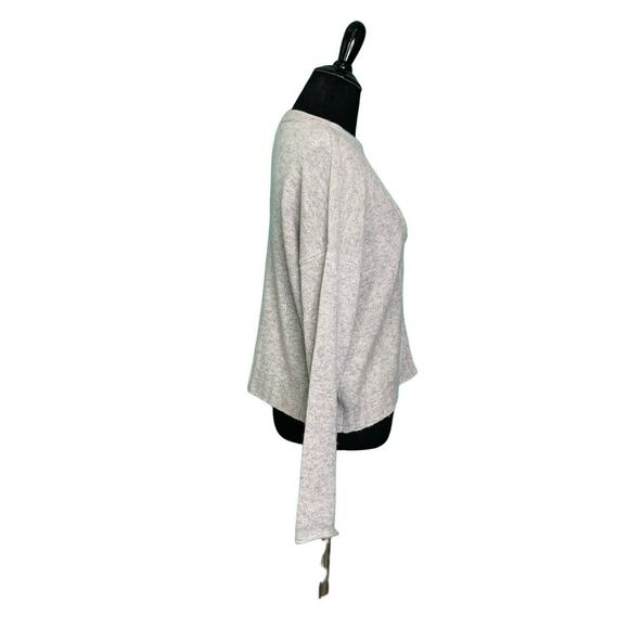 Rails oversize gray cashmere wool long sleeves sweater size XS - Picture 7 of 9